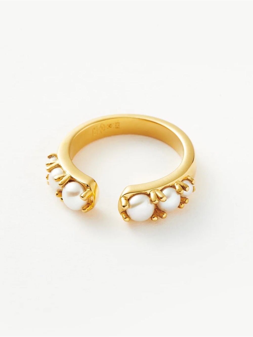 Missoma Harris Reed Openness Ring - M/6 - Picture 2 of 5